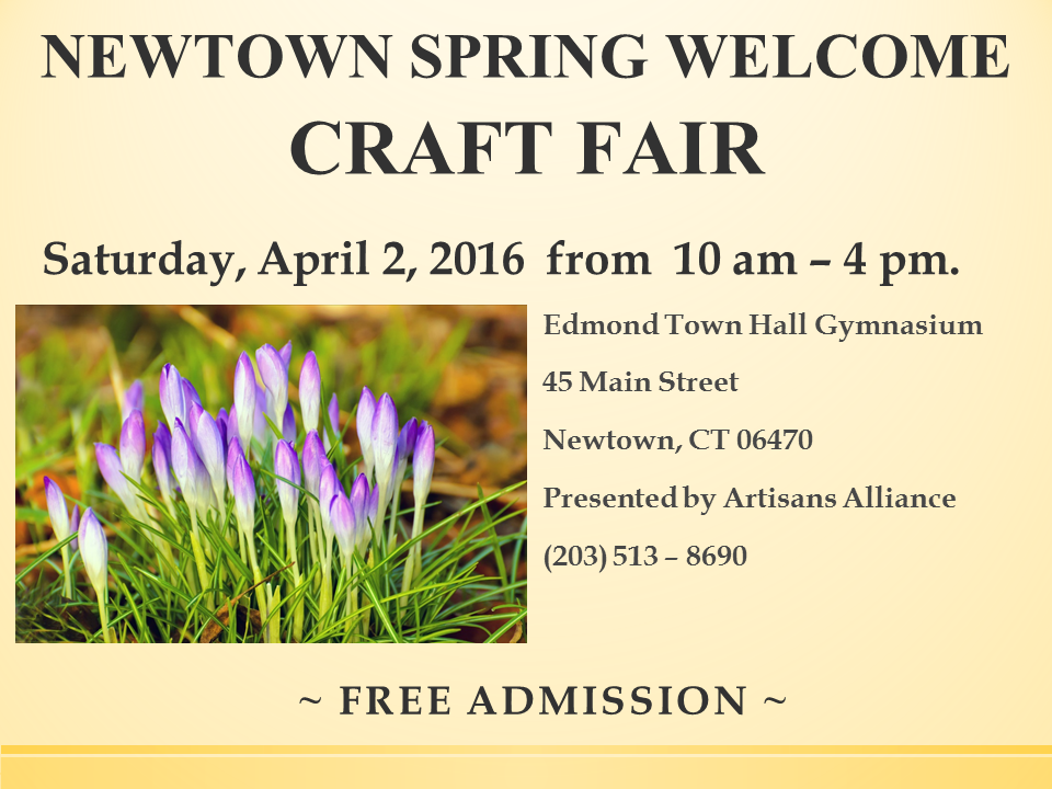 Newtown Welcome Spring Craft Fair